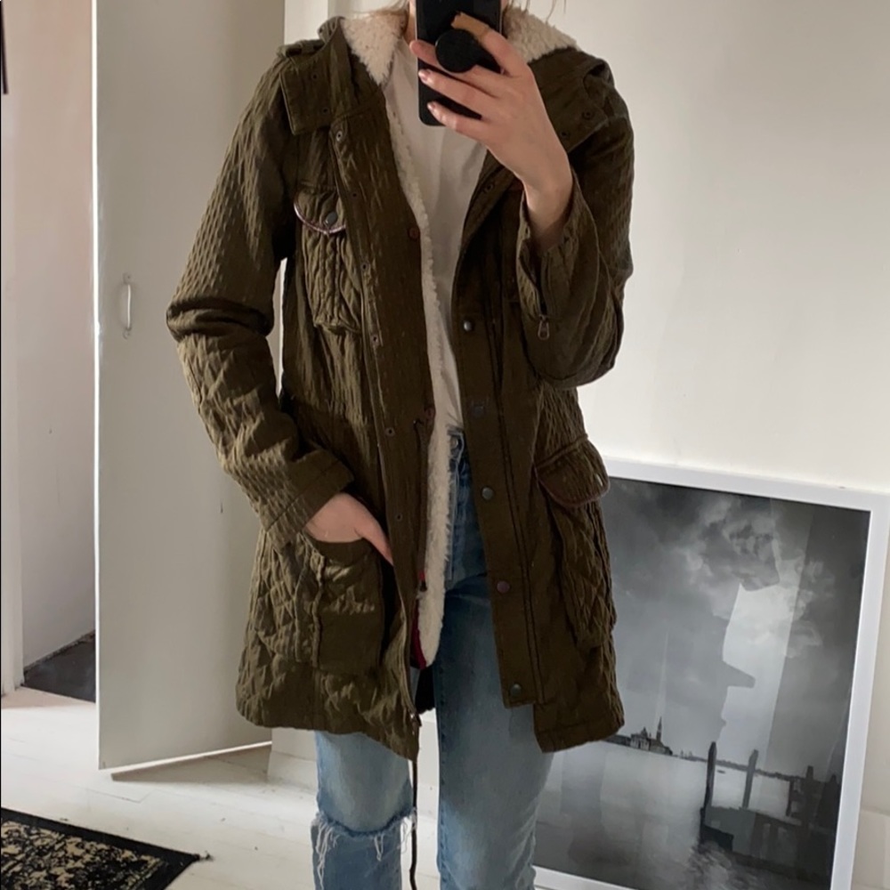 Anthropology winter jacket